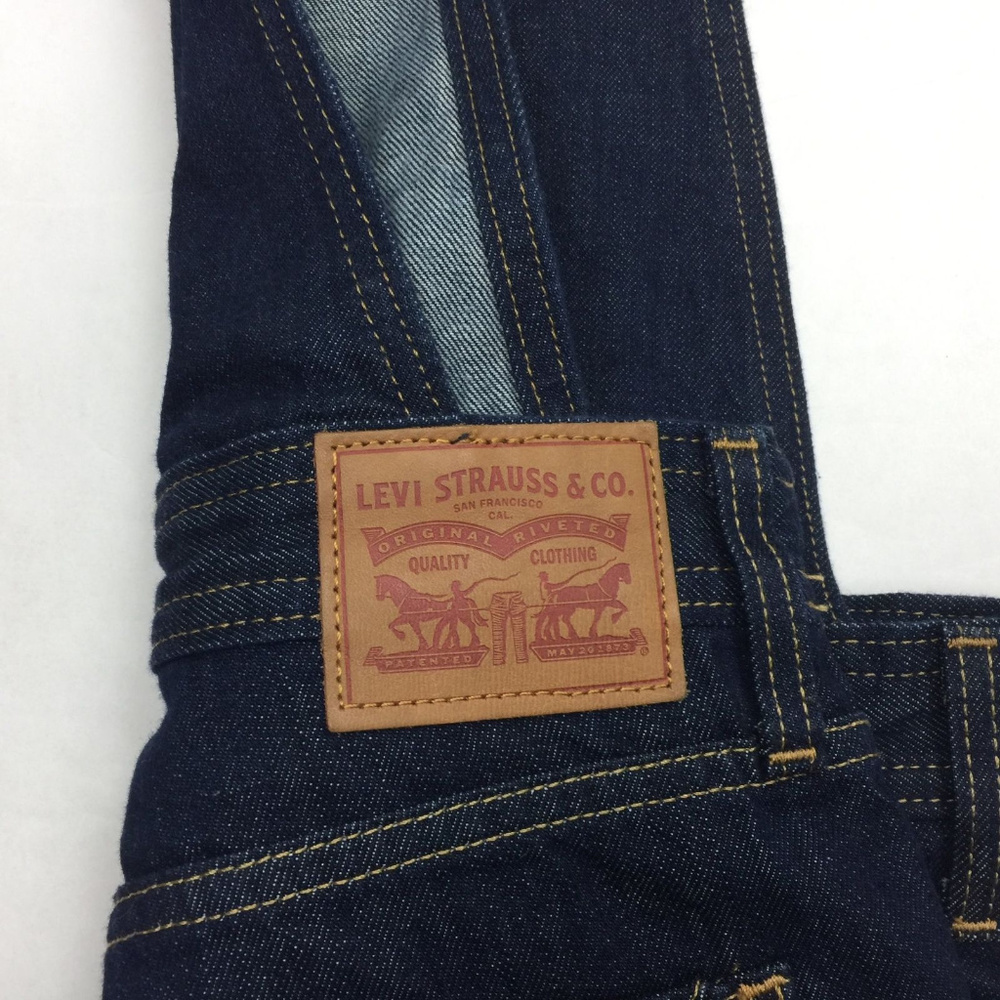 NWT Levi's Skinny Overalls Jeans Tab Size 25 - Picture 3 of 8
